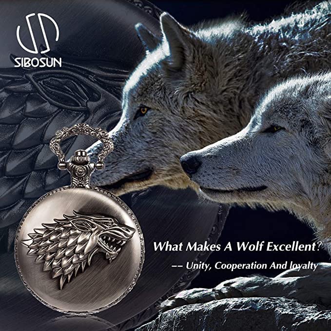 House Stark Game of Thrones Watch Keychain